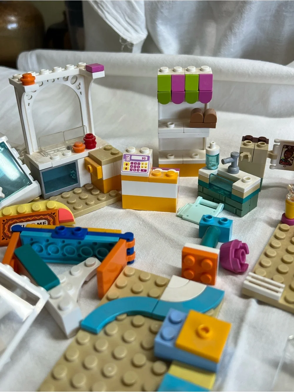 Lego and friends puppy Playground Plus Regular Playground Pieces